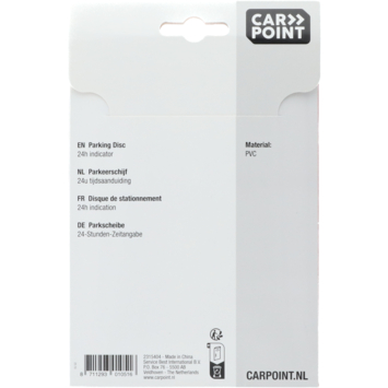 Carpoint Parkeerschijf