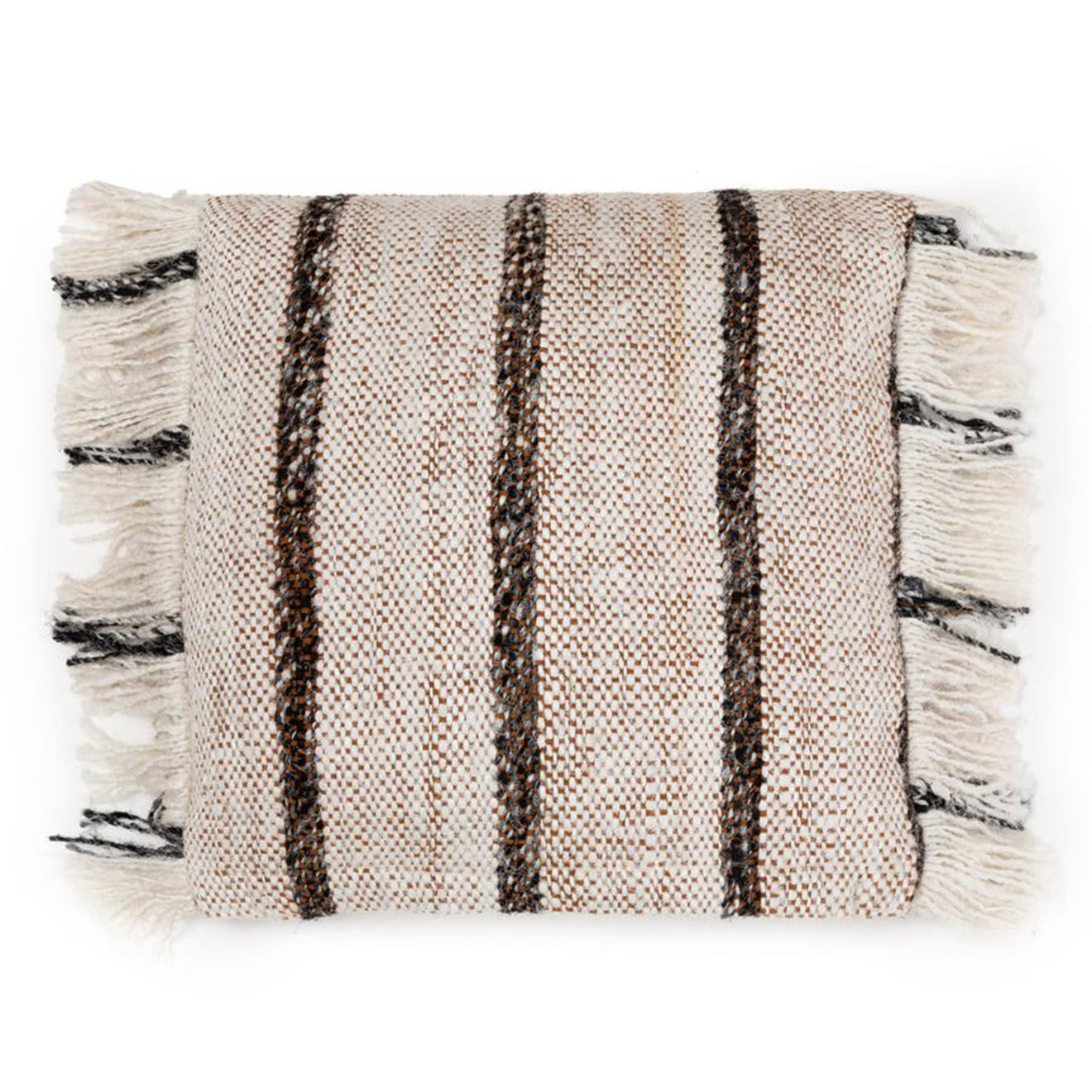 Bazar Bizar Housse de coussin Oh My Gee blanche - 40x40 cm