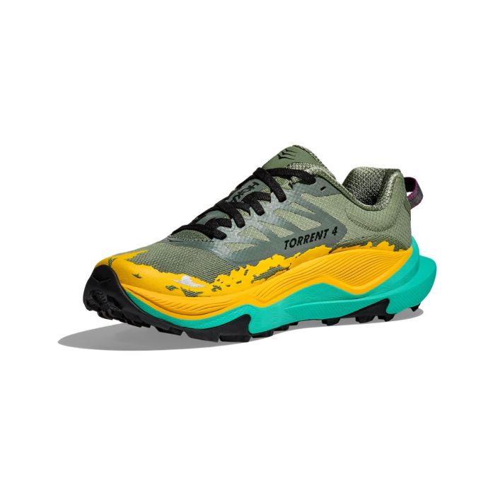 Hoka Dame Trailsko Torrent 4 Grøn