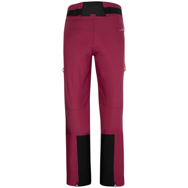 Pantalon ski de randonnée SALEWA W SELLA RESPONSIVE PNT RHODO RED