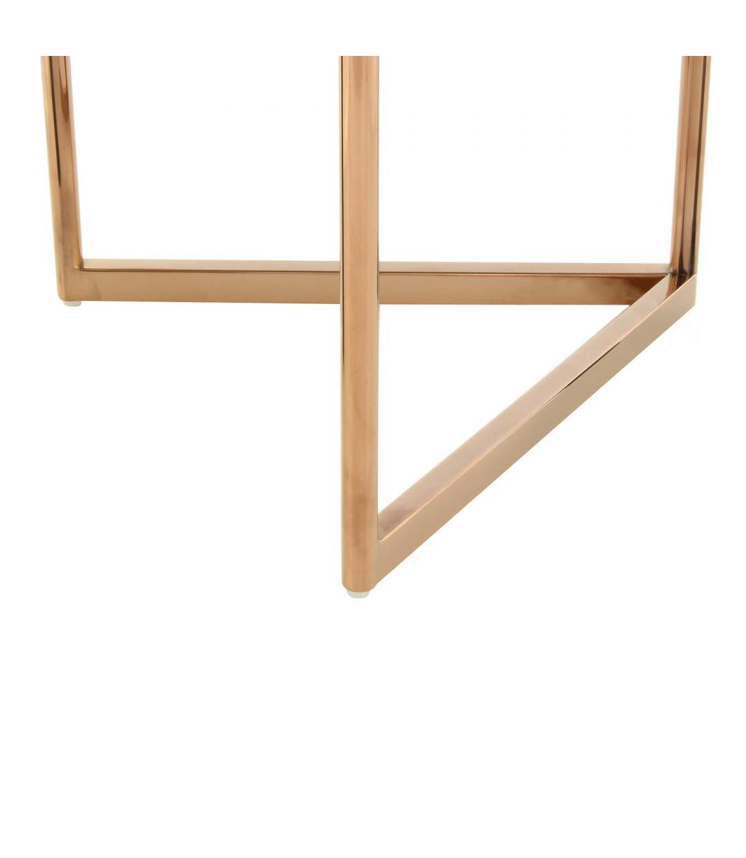 Table basse EPO en acier inoxydable fait main