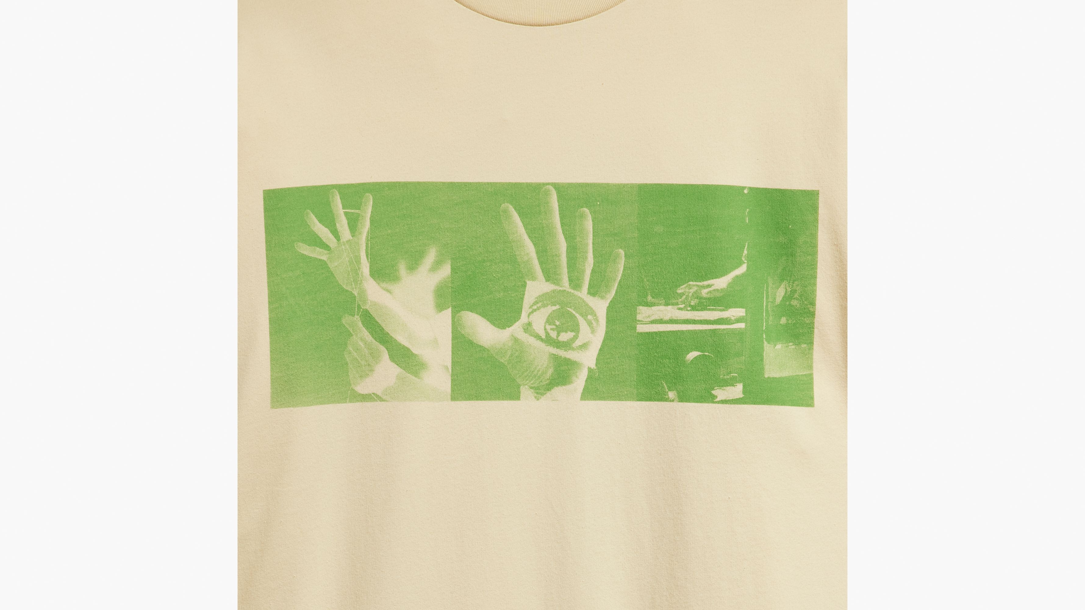 Levi's® Skateboarding t-shirt graphique Boxy - Roemello Hands Green - Multicolore