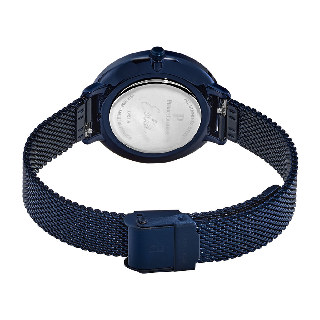 Montre Pierre Lannier Eolia Bleu