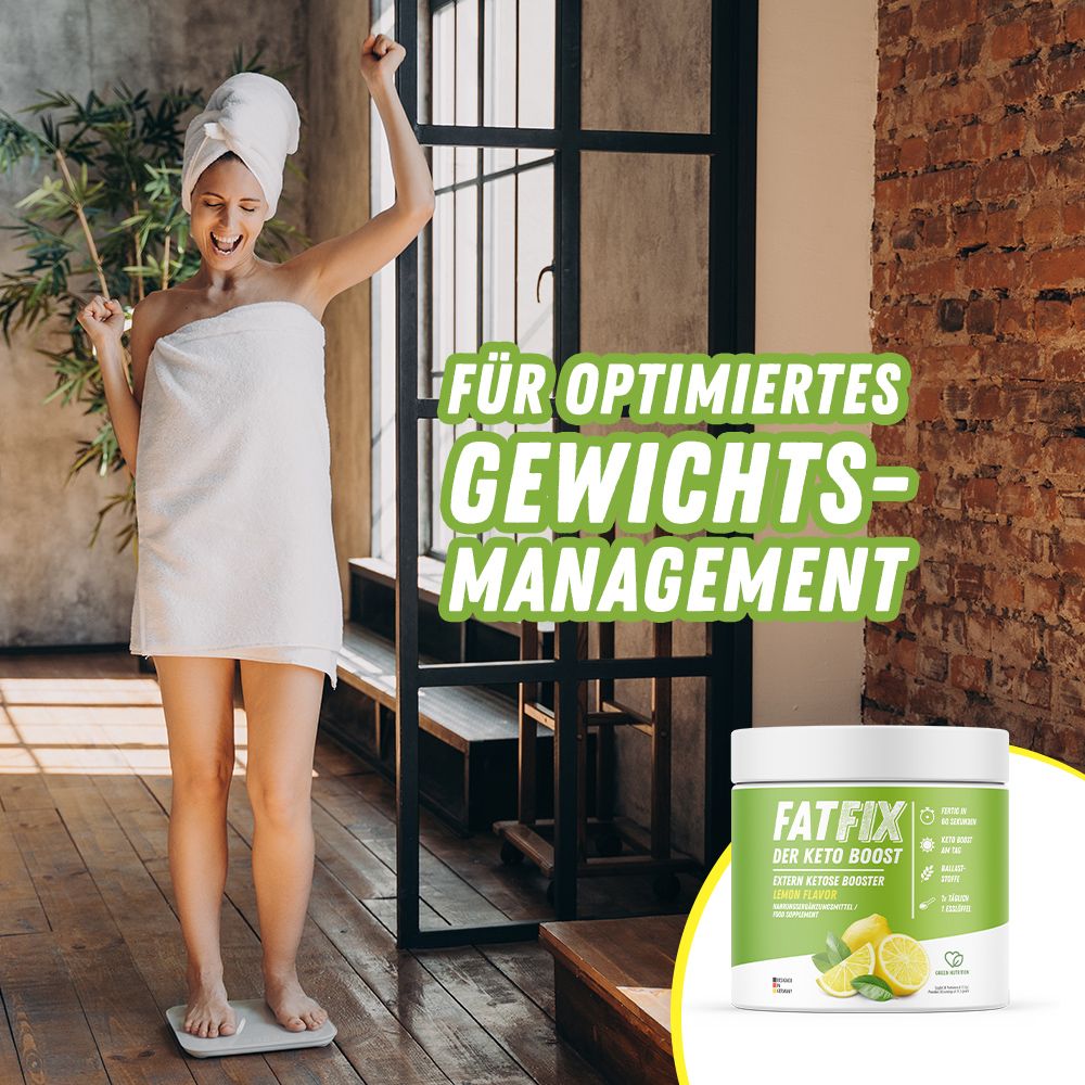 FATFIX Keto Boost - Exogene Ketone Pulver
