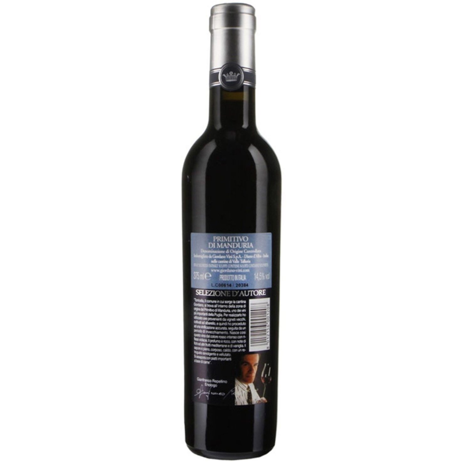 Primitivo di Manduria DOC Collection Giordano -37.5cl