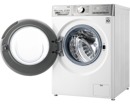 LG V9WD128H2 wasdroger, capaciteit 12 kg/8 kg