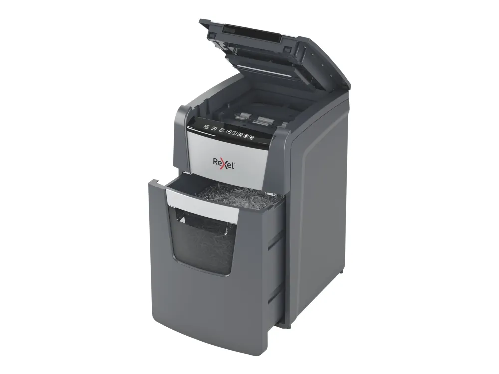 Makulator Rexel Optimum AutoFeed  150X krydsmakulering 4x28 mm (P-4)
