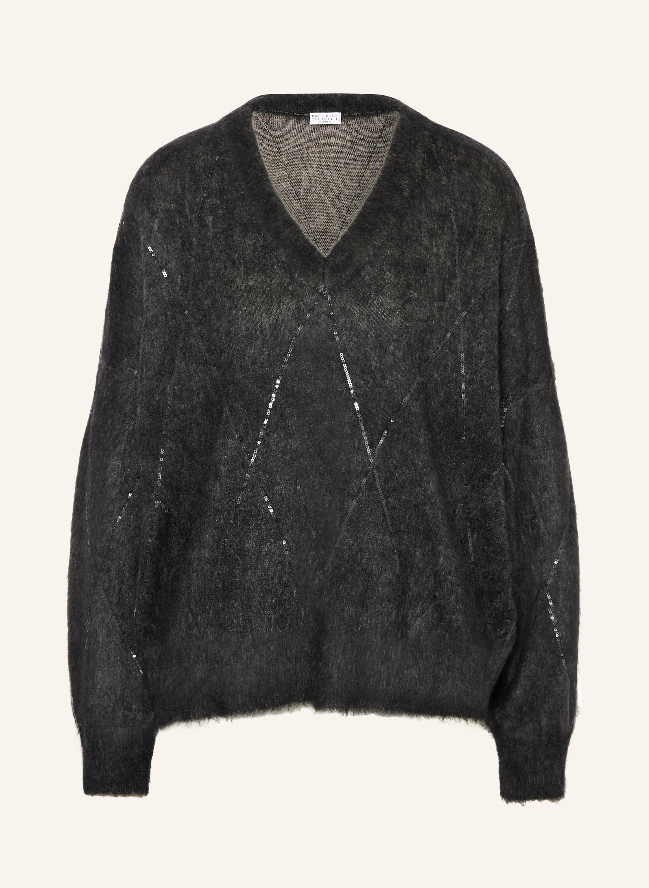 BRUNELLO CUCINELLI Pullover mit Pailletten und Mohair