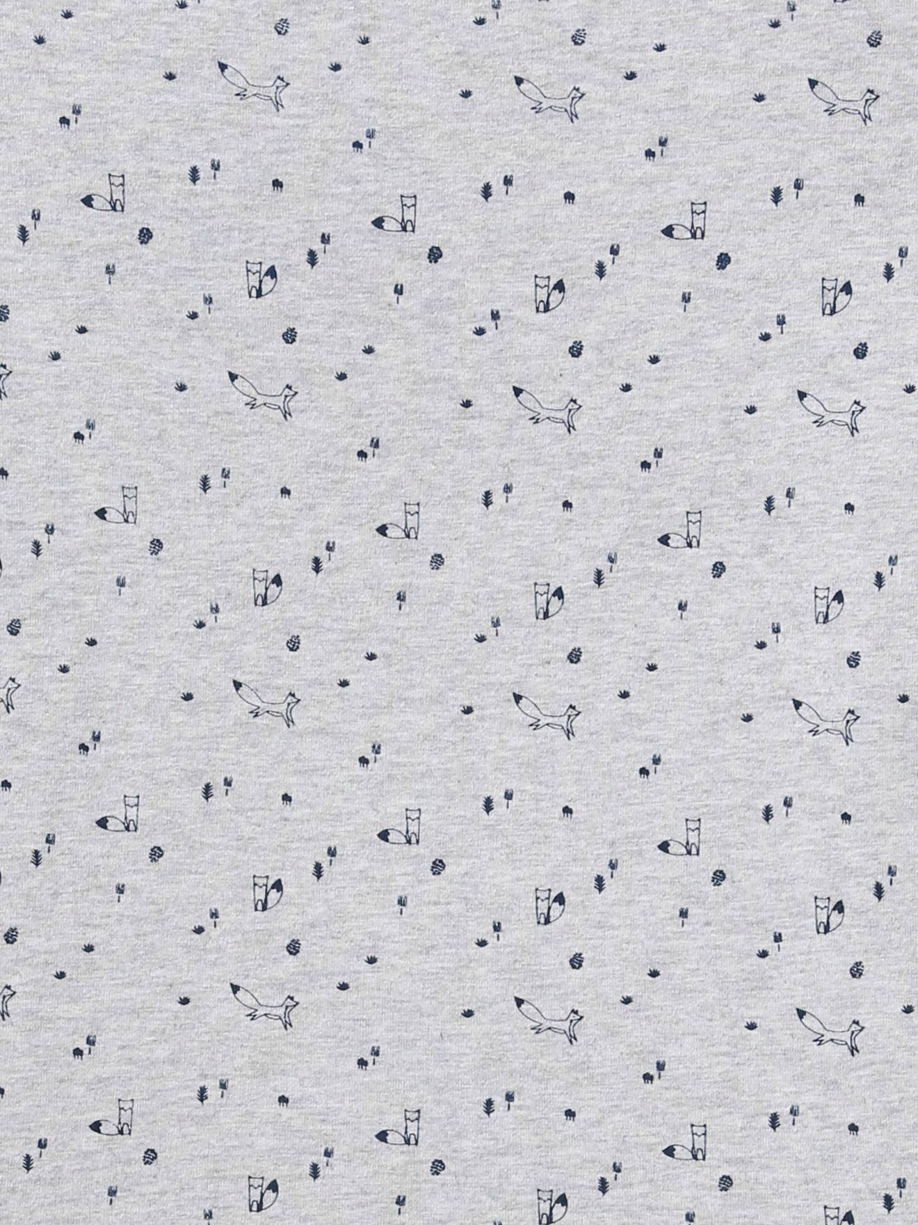 Capa para trocador de fraldas em algodão estampado azul escuro