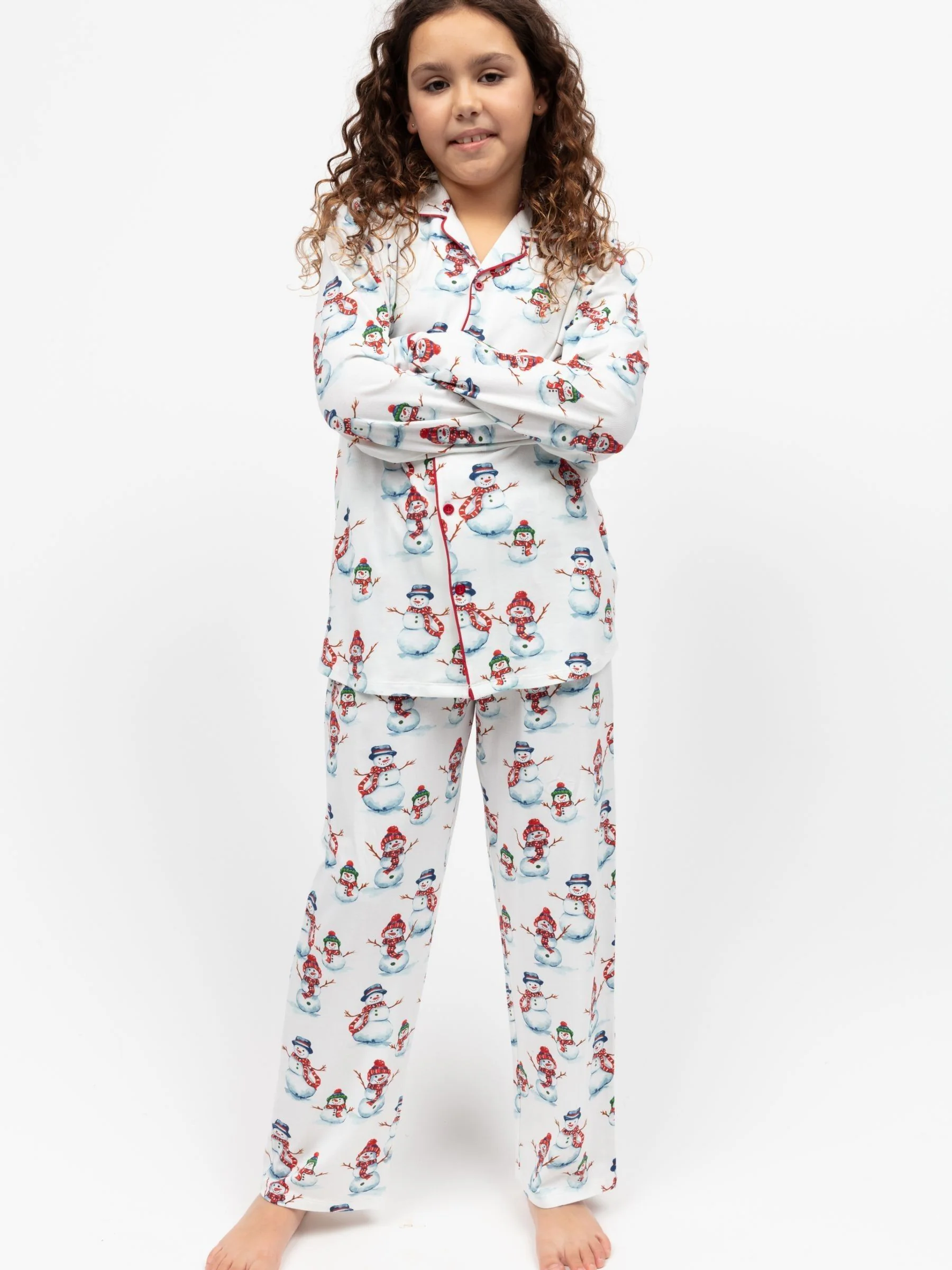 Cyberjammies Minijammies pyjamaset met print van jersey en lange mouwen