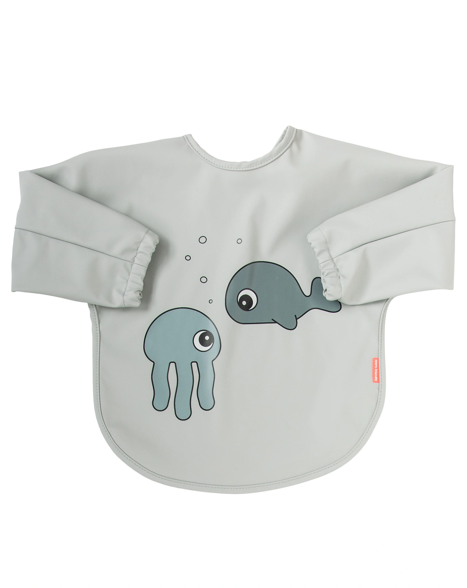 Ärmellätzchen SEA FRIENDS (35cm) in grau
