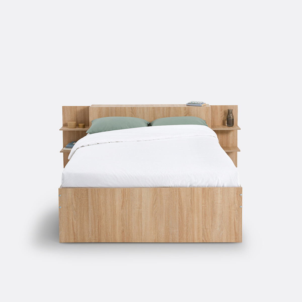 SO'HOME<br>Cama com arrumação, prateleiras e gaveta, Niolo
