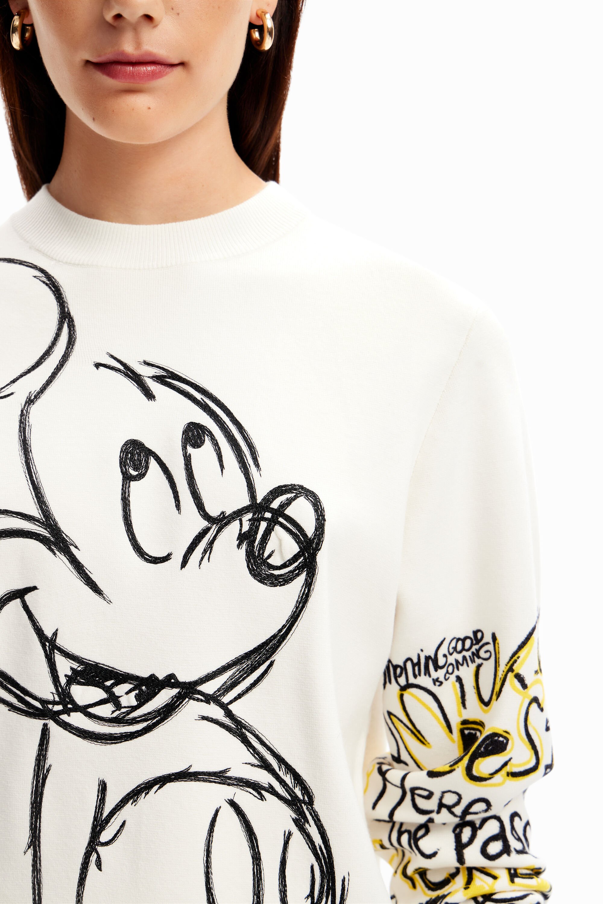 Pull brodé Mickey Mouse