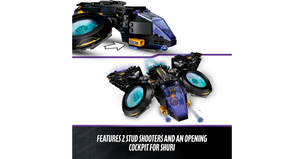 LEGOMarvel - Shuri's Sunbird Constructiespeelgoed  (76211)