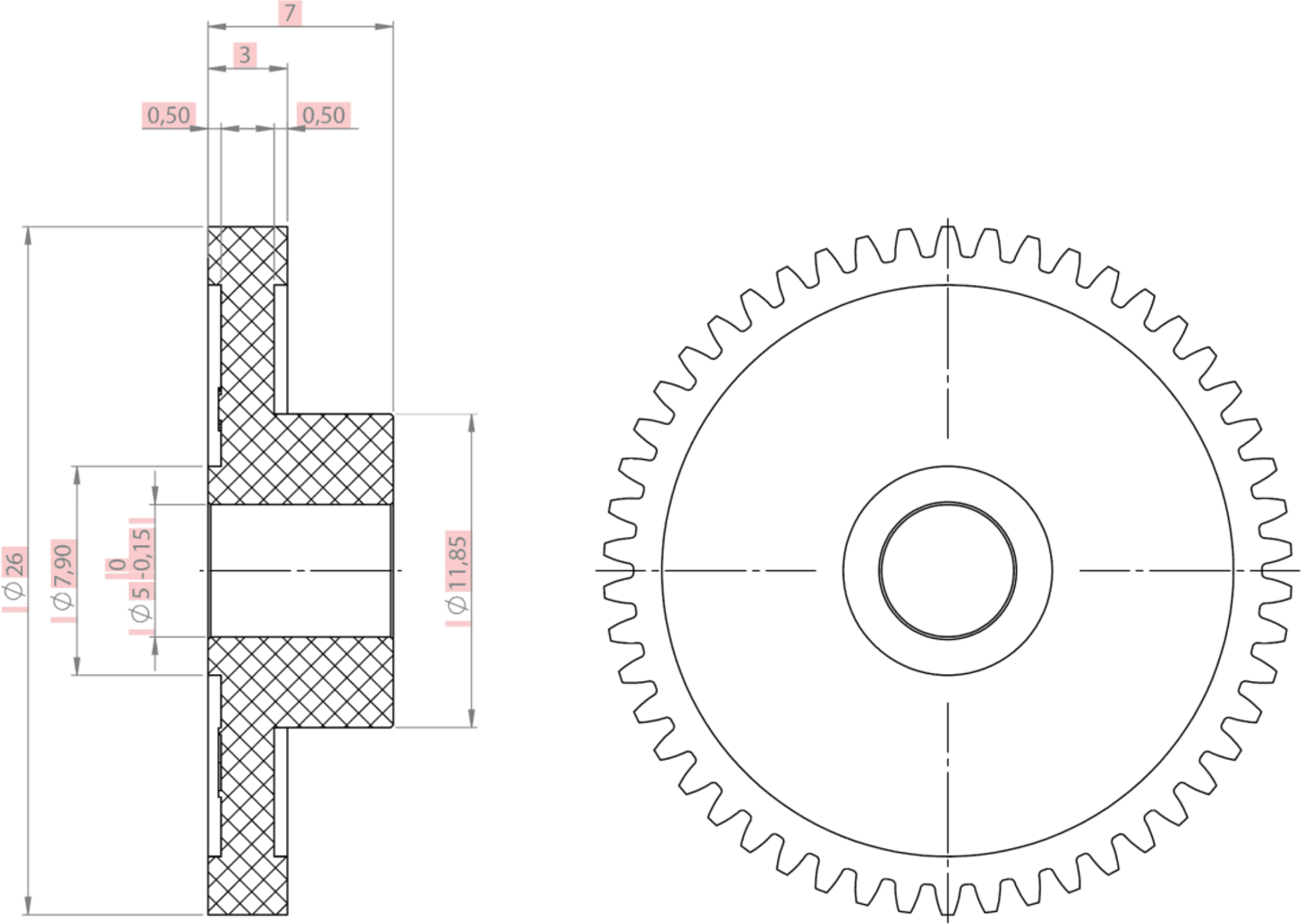 Bondtech  OEM RIDGA V2    Ersatz-Assembly