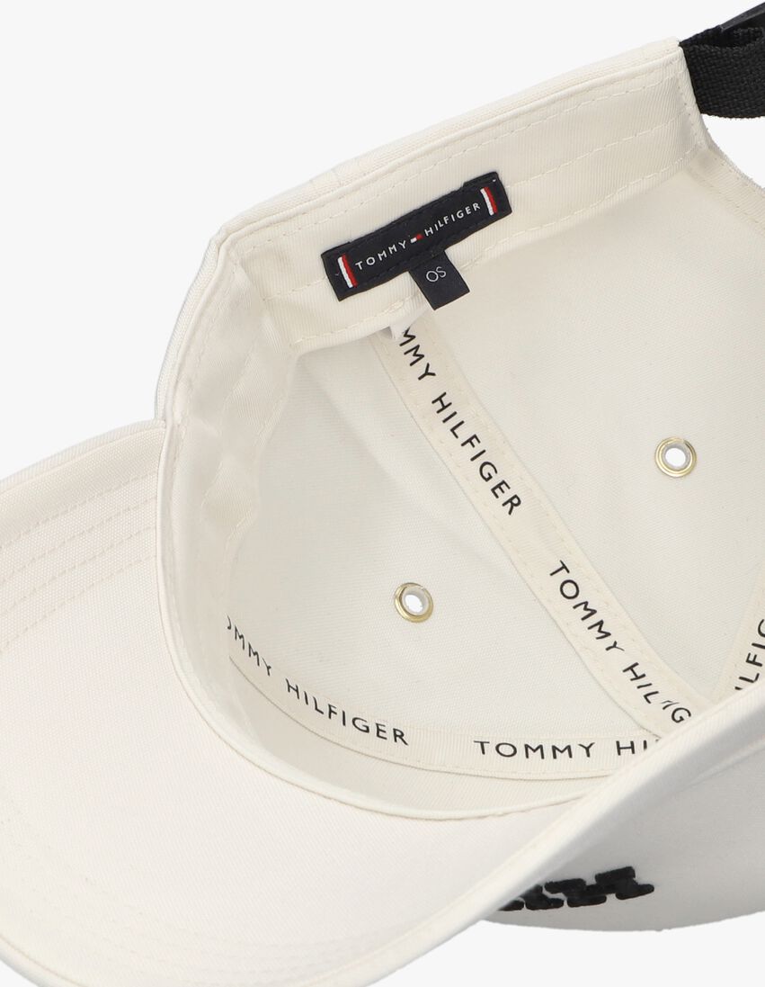 TOMMY HILFIGER witte tommy hilfiger pet hilfiger cap