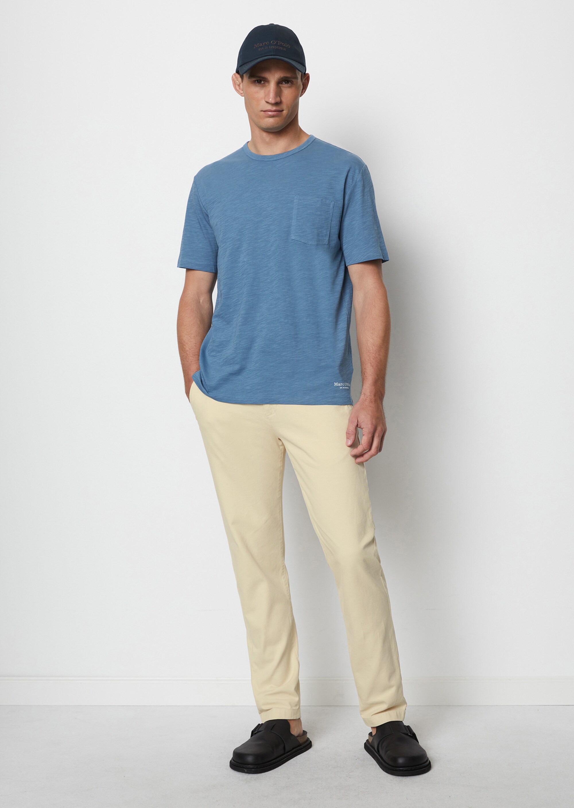 Slub-Jersey-T-Shirt regular aus Organic Cotton