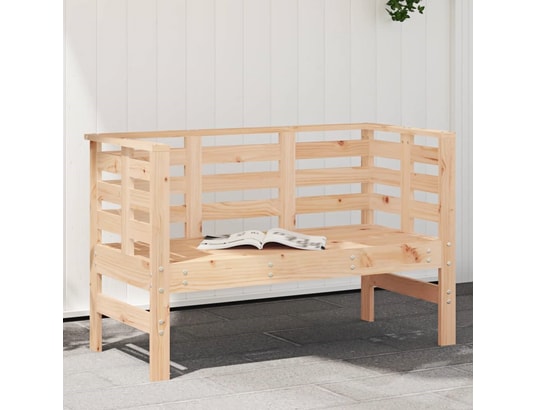 VIDAXL - Banc de jardin 111,5x53x71 cm bois massif de pin