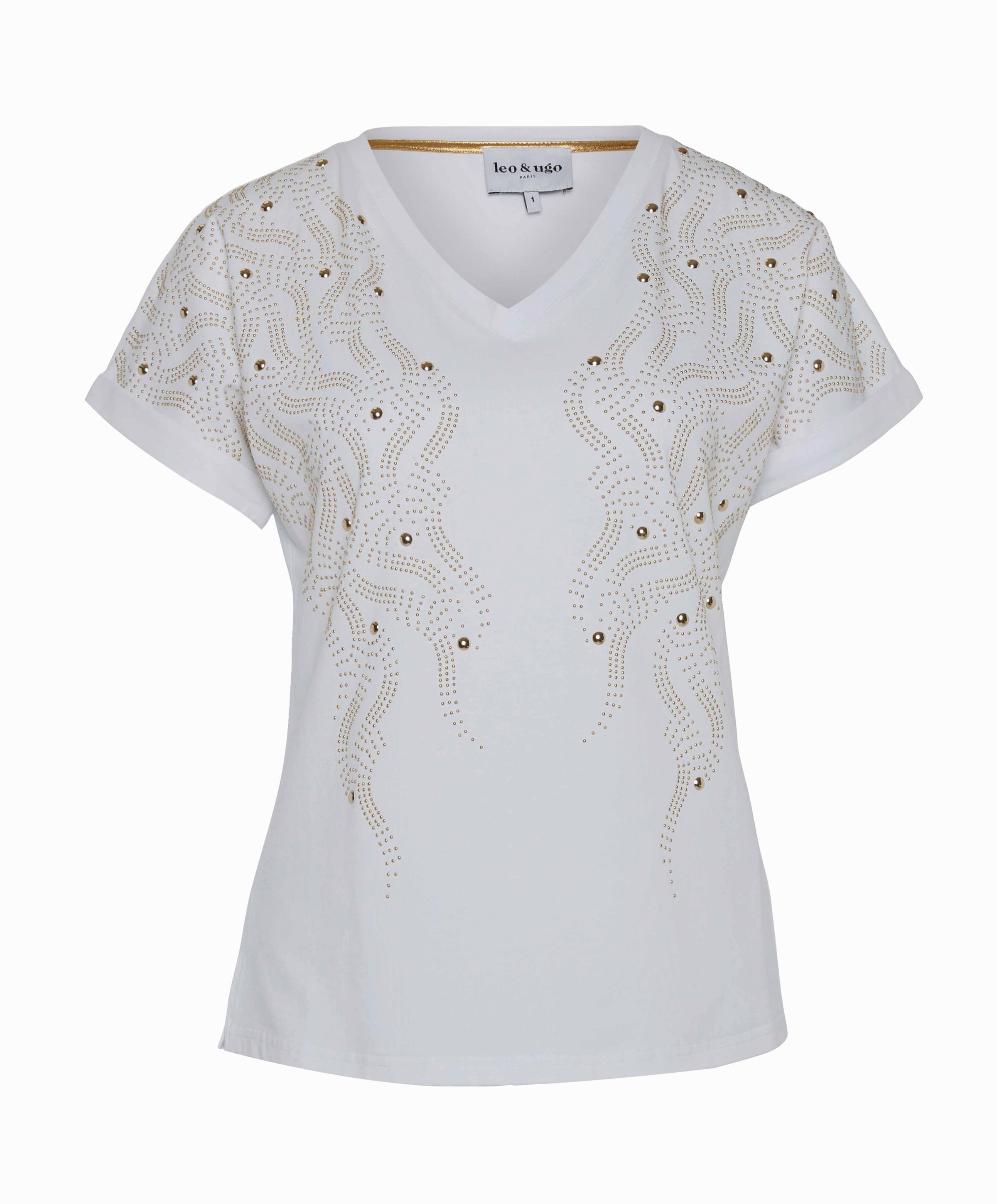 Leo & Ugo Dames T-shirt wit