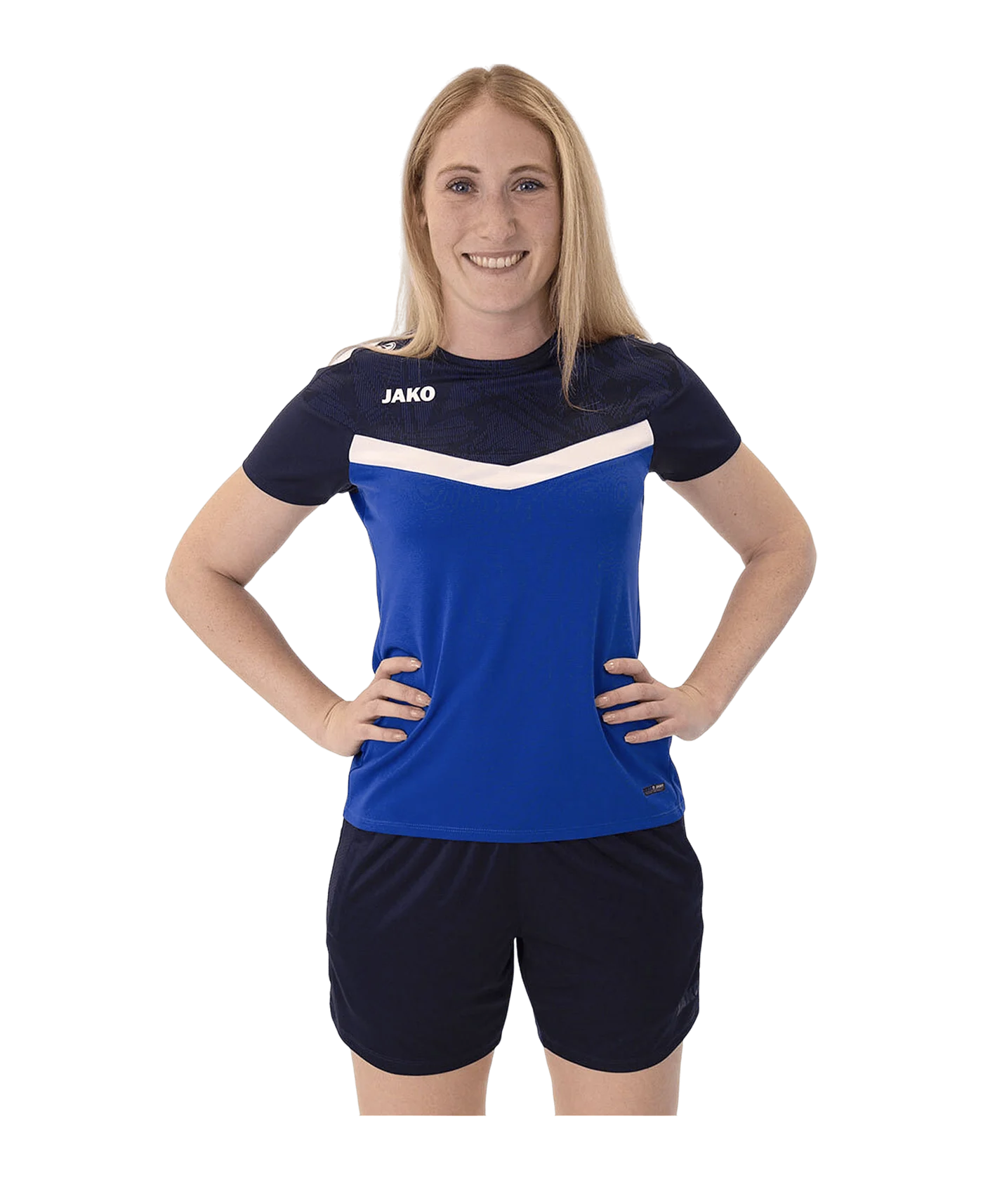 JAKO Iconic T-Shirt Damen Blau F403