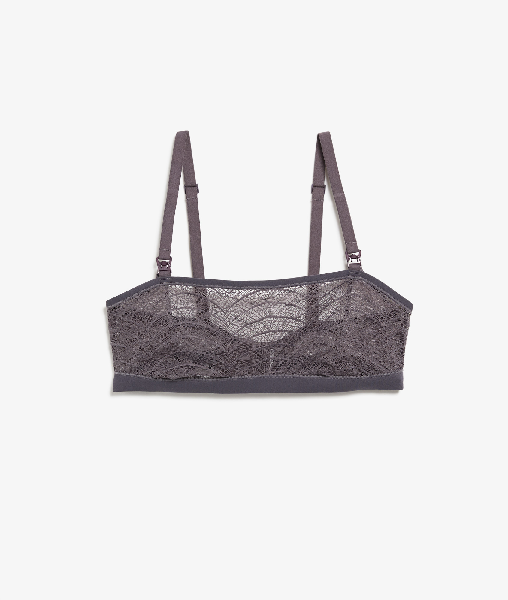 Bandeau en dentelle, clips d’allaitement