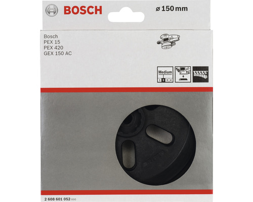 Schuurzool voor Bosch excenterschuurmachine Ø 150 mm middelhard