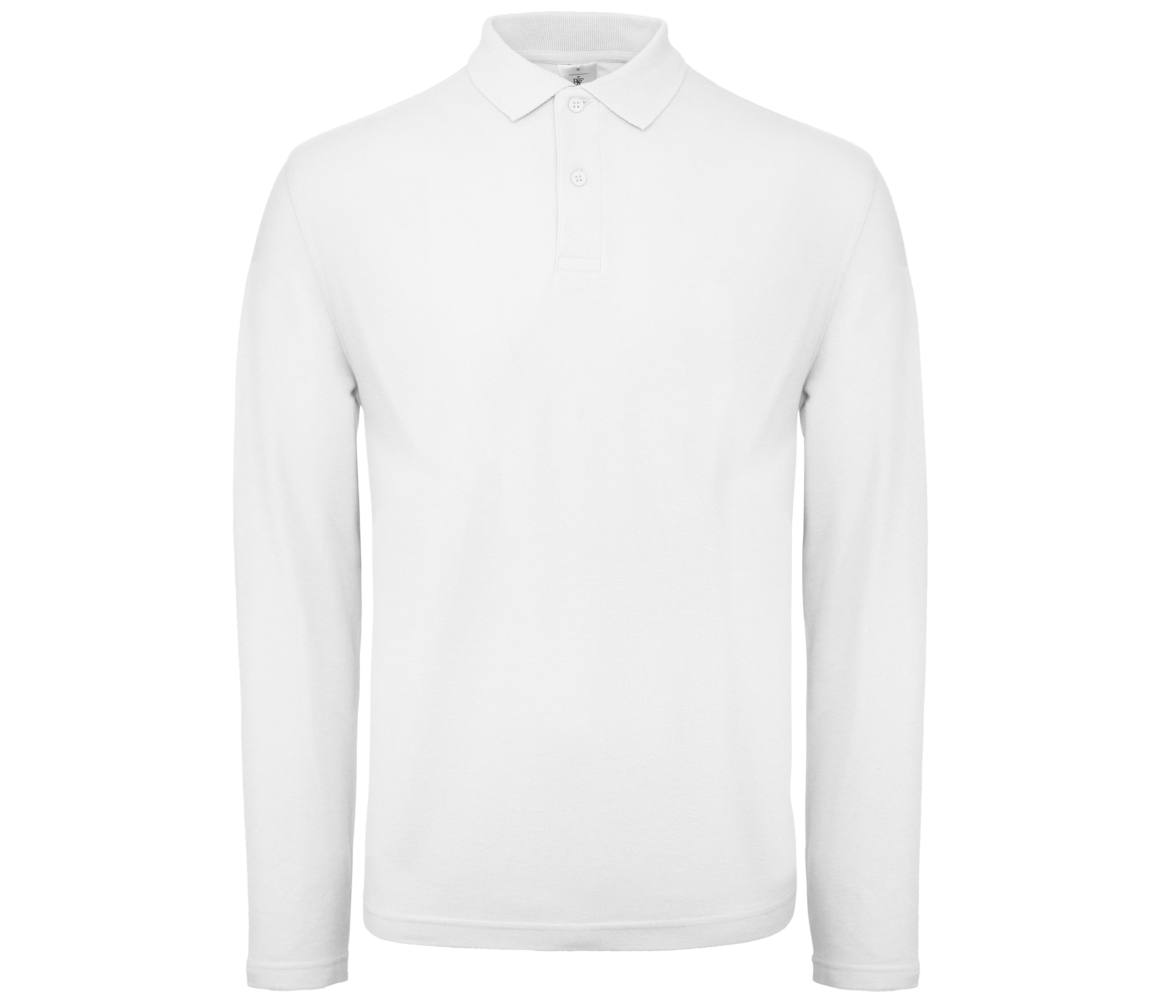 B&C ID1LS - Polo Homme Manches Longues