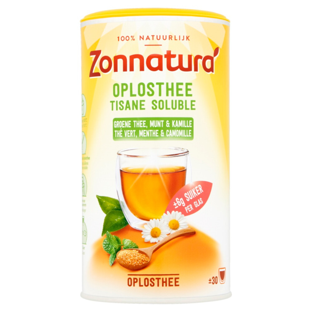 Zonnatura Thee Groen Oplossing 200 gr