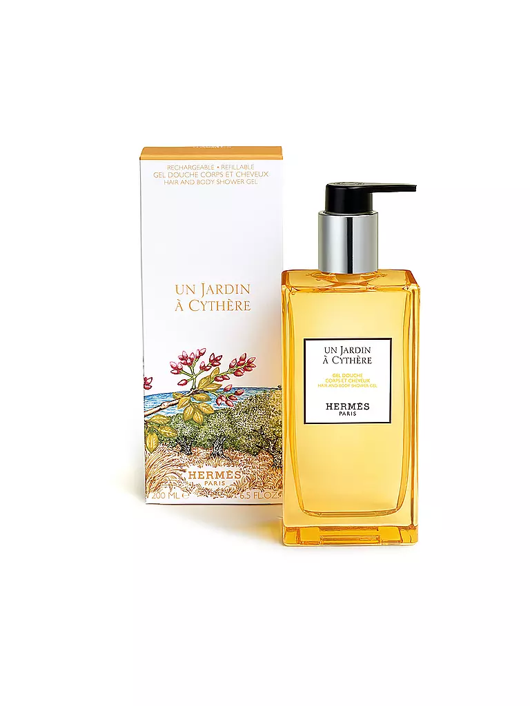 HERMÈS Un Jardin à Cythère, Duschgel für Körper und Haar 200ml keine Farbe