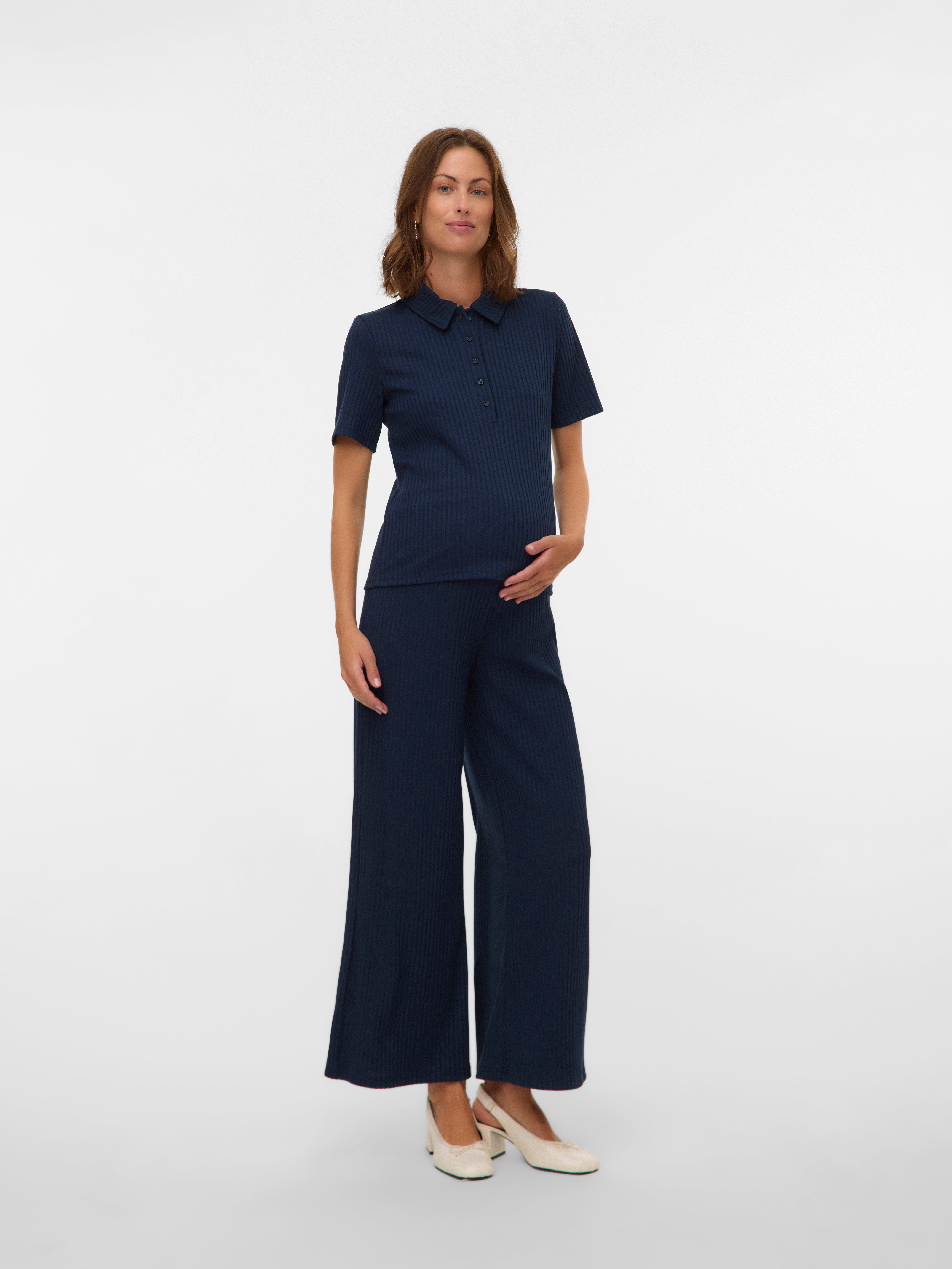 Wide leg fit Broeken