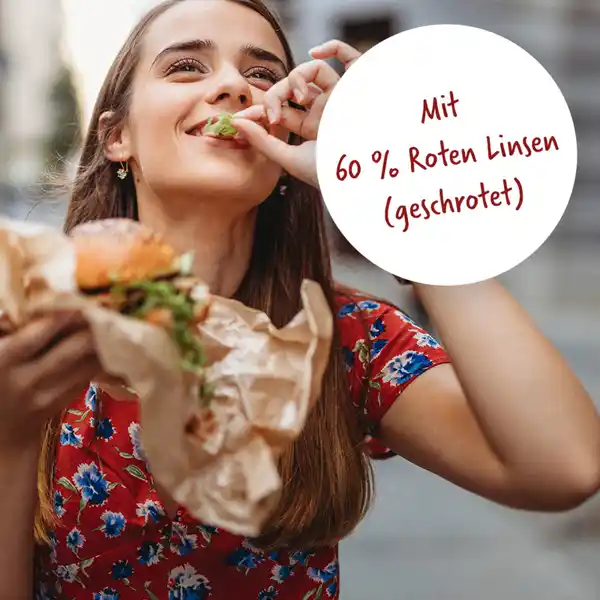 Rote Linsen Burger