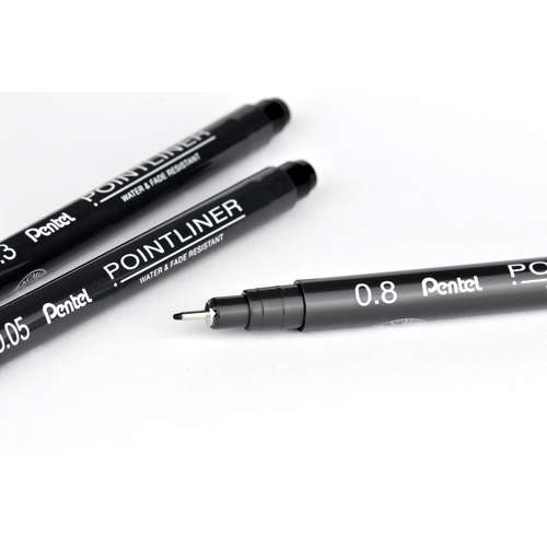 Pentel® POINTLINER Fineliner