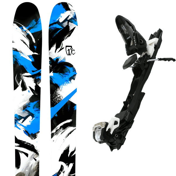 Pack ski de randonnée ICELANTIC SABA PRO 107 + Fix