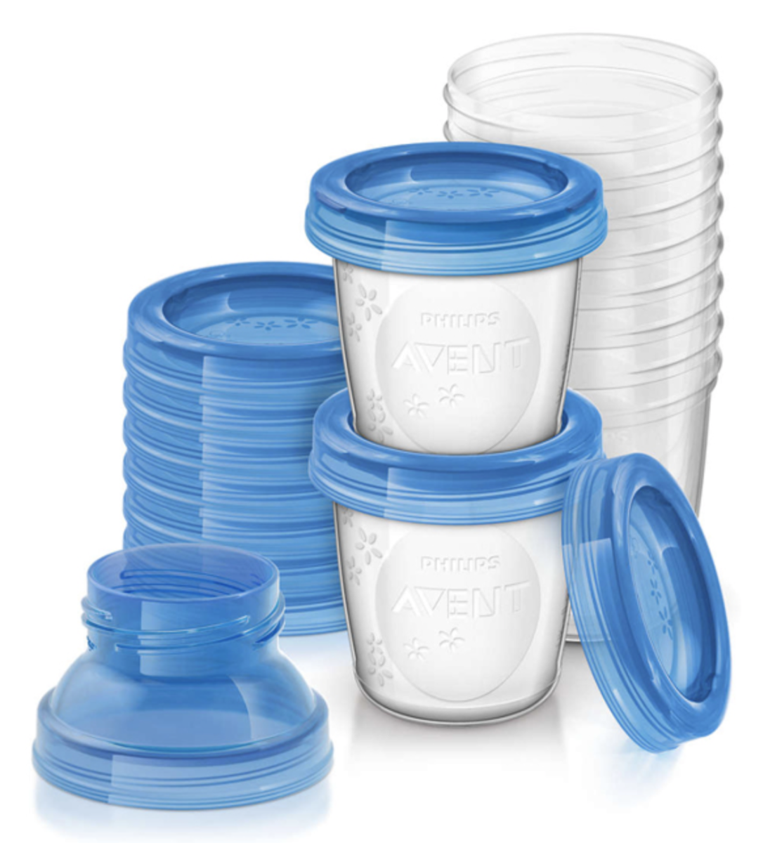 SET POTS CONSERVATION LAIT MATERNEL 180 ML