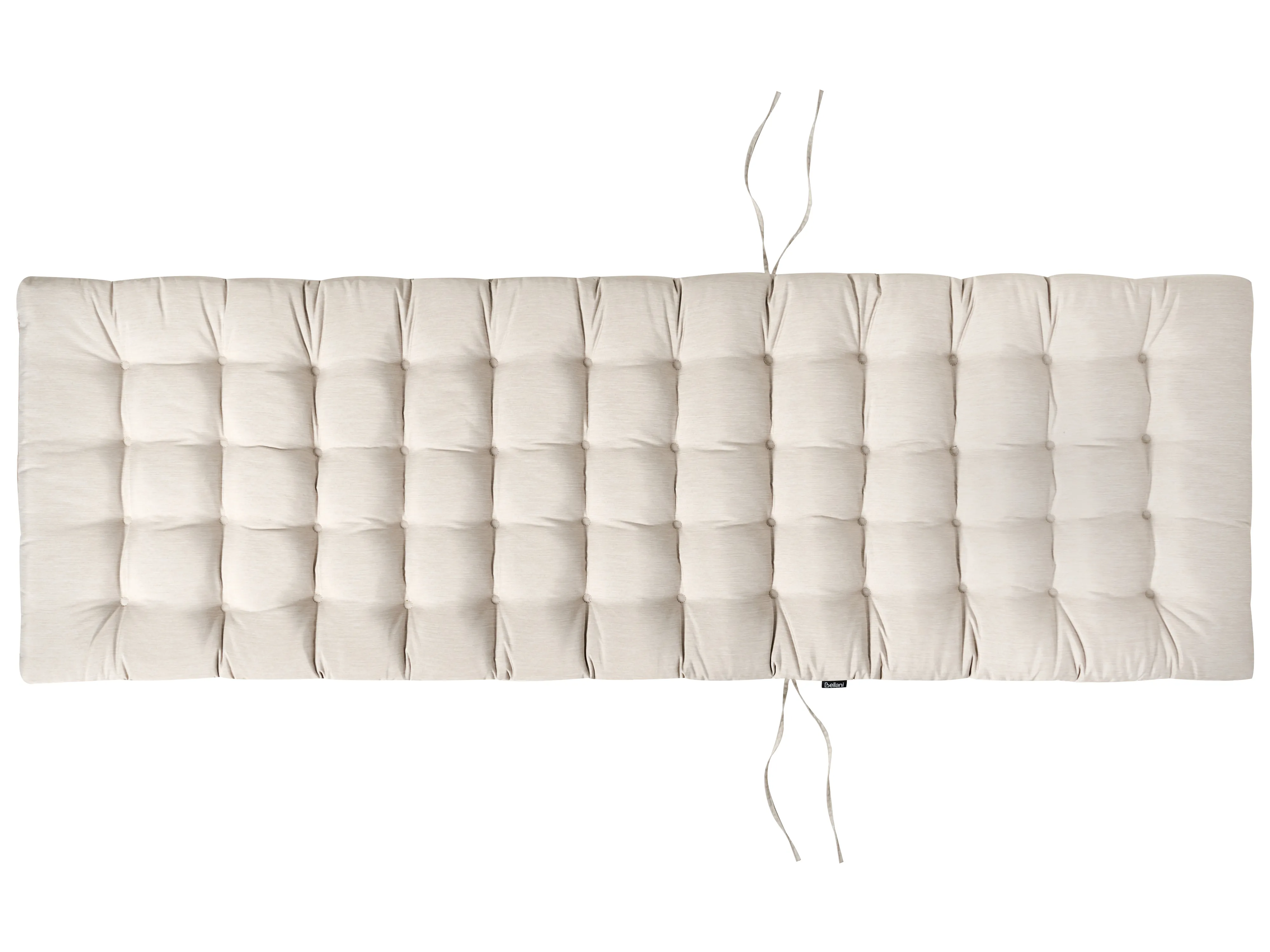 Ligstoel met kussen CESANA PREMIUM Acaciahout Lichtbeige