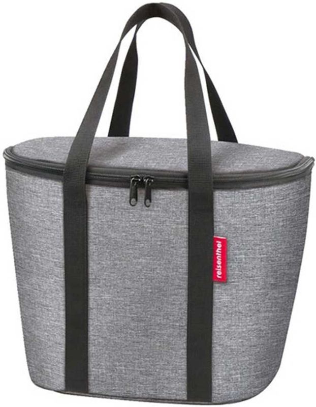 KLICKFIX - Iso Basket Bag - Mandtas - Zilver - Inhoud 16 Liter