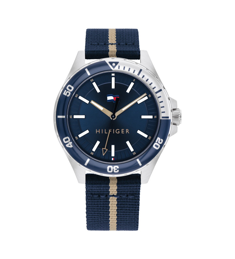 Relógio analógico Tommy Hilfiger Logan, azul marinho