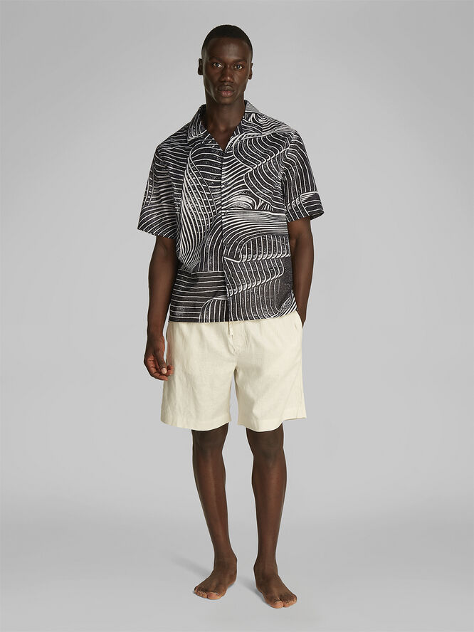 Calvin Klein RESORT SHIRT-PRINT Palm leaves aop