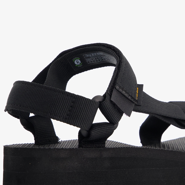Teva Flatform Universal dames sandalen zwart