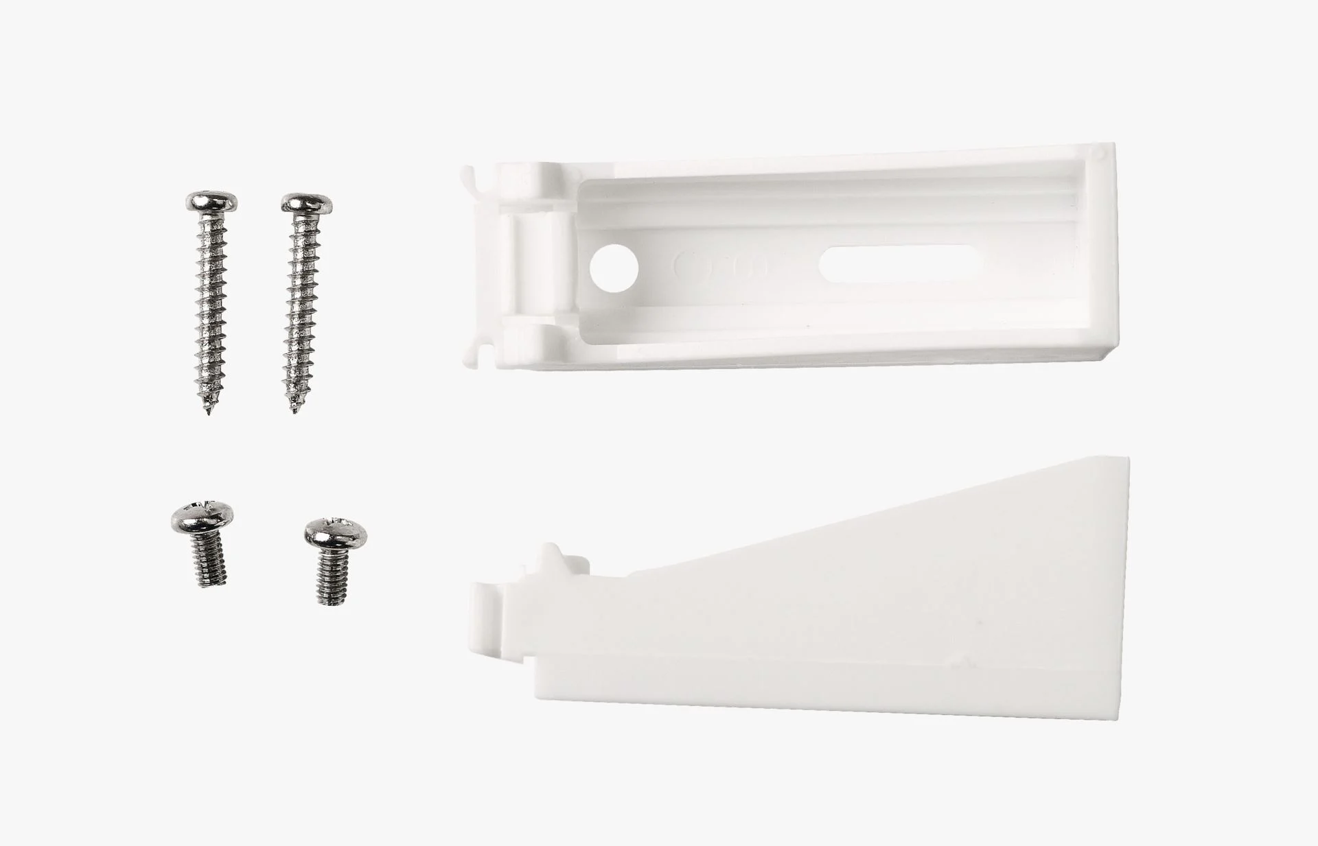 Brakett 2 stk  svart - 7 cm