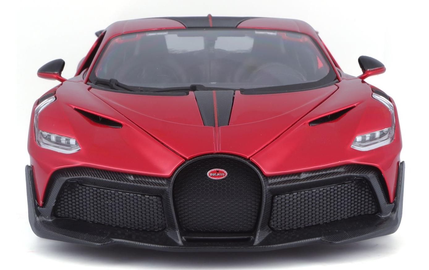 Bugatti Divo Rot 1:18Sammlermodell im Massstab 1:18