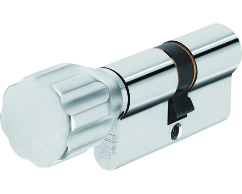 Knopcilinder KXP20SN Abus 30/K35 mm gelijksluitend