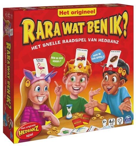 RARA Wat ben ik? – het snelle raadspel voor het hele gezin – nieuwe editie met leuke hoofdbanden