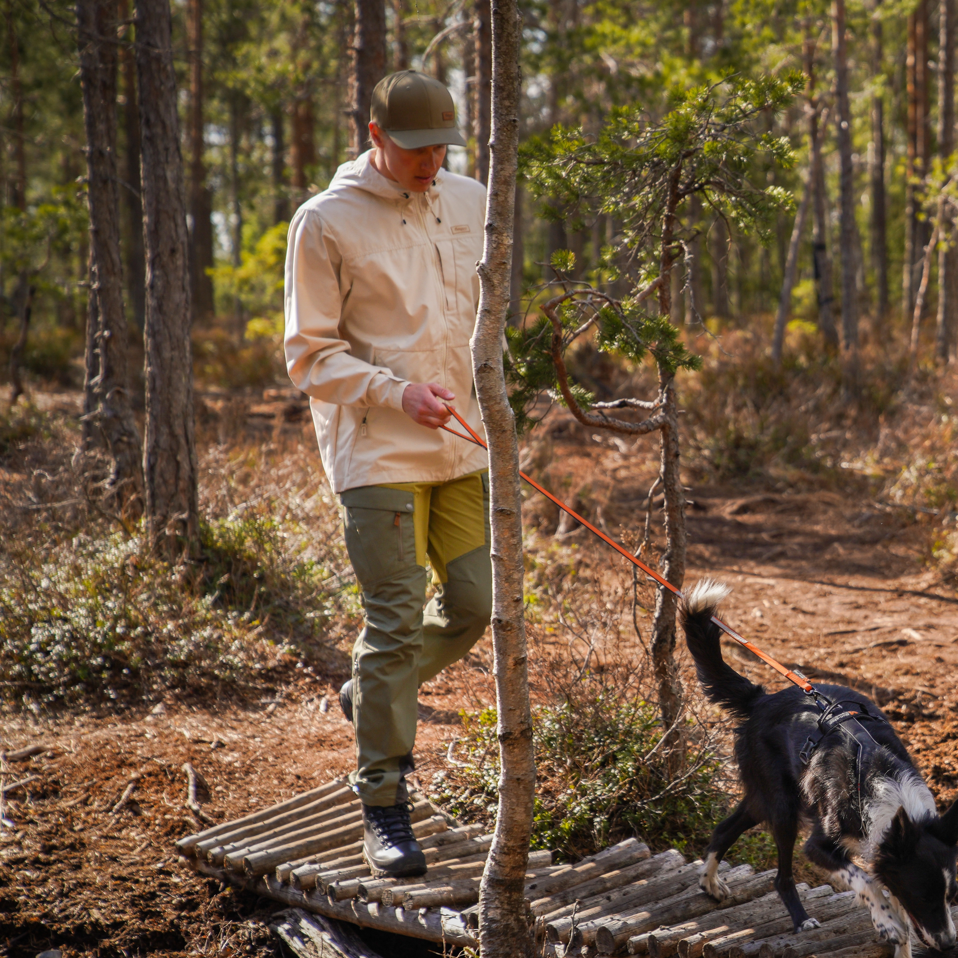 Nordmarka Favor Outdoor Pants Men Green Mud / Olive Green