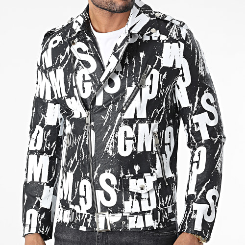 Veste Biker SH-40 Noir