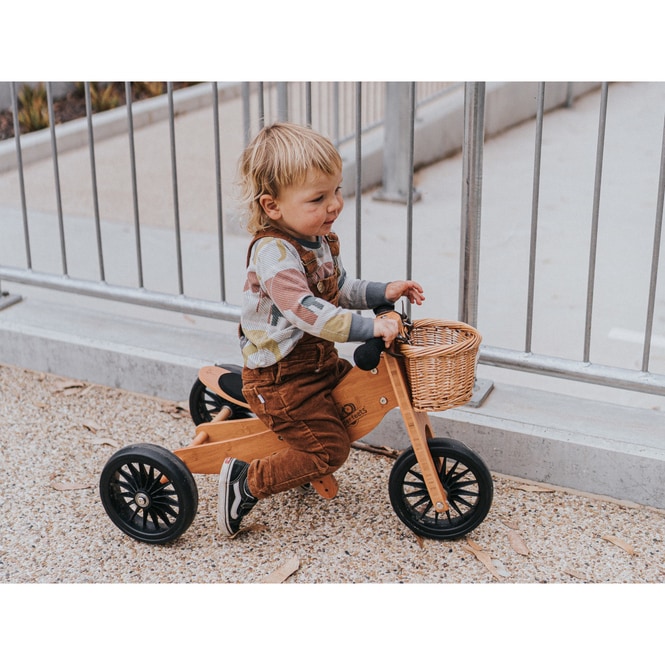 Kinderfeets - Laufrad Tiny Tot Bambus - braun
