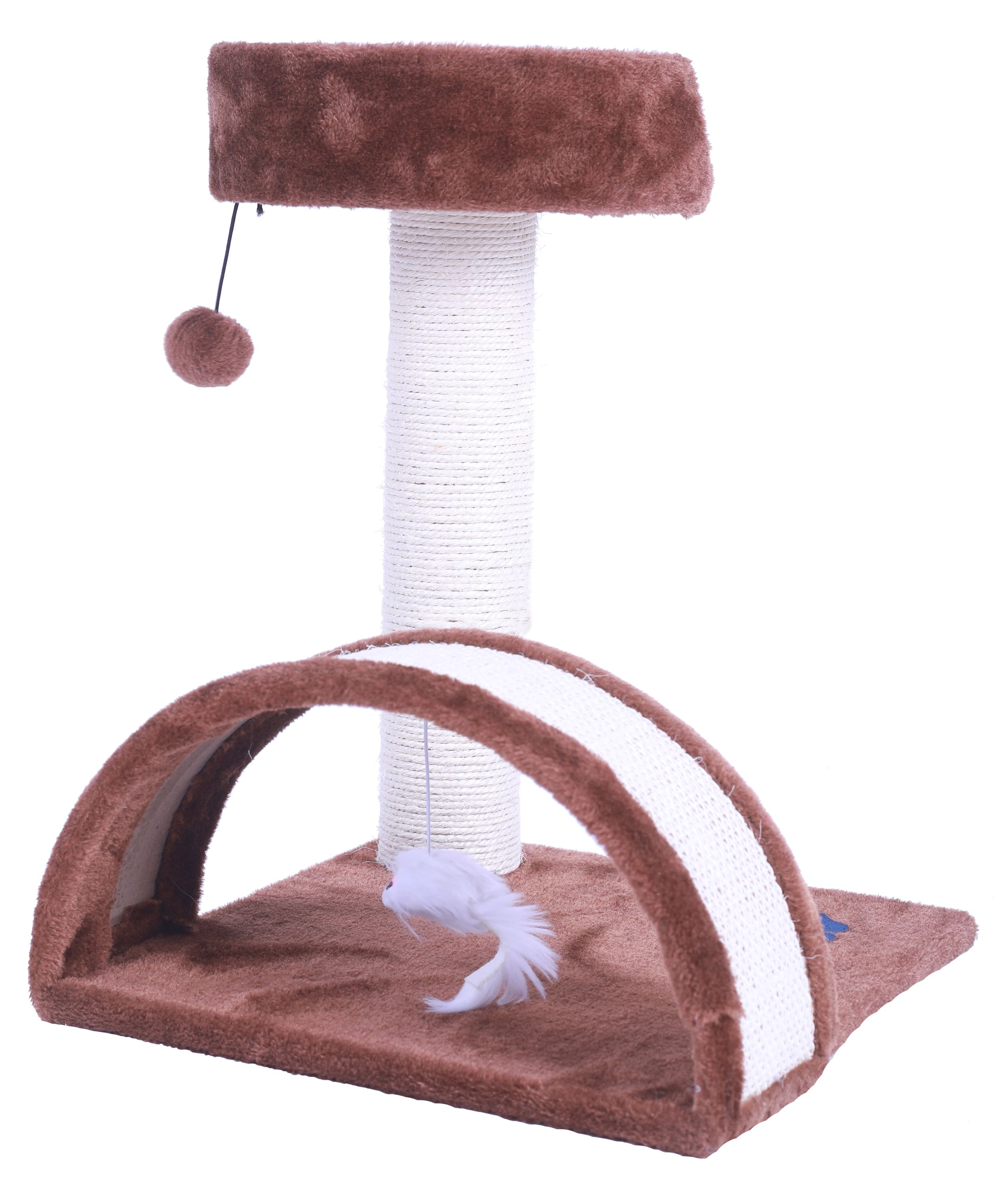 Katzenbaum FINDUS 50 cm braun