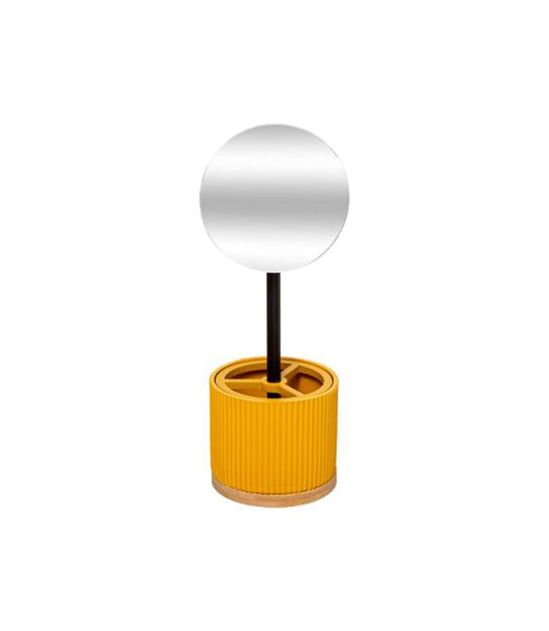 Miroir à Poser & Organiseur Modern 35cm Moutarde