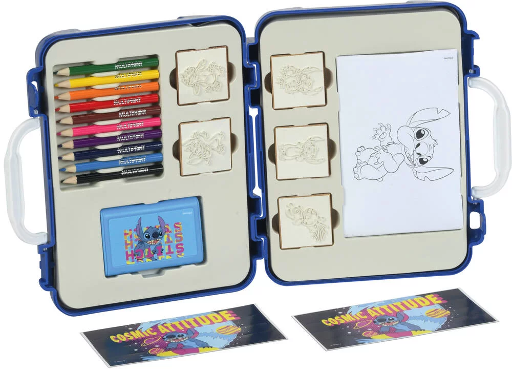 DISNEY STITCH - MALLETTE 5 TAMPONS