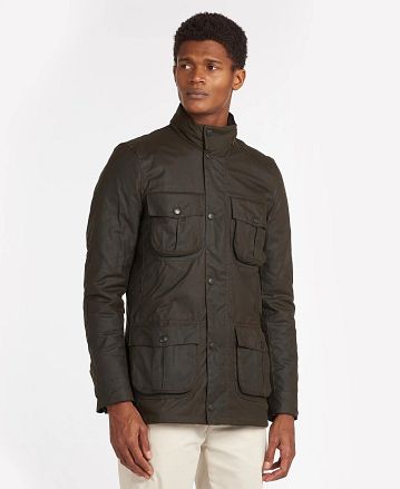 Barbour Waxjas Corbridge Olive MWX0340-OL71 kopen